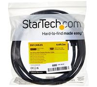 StarTech 2m DVI to VGA Display Monitor Cable (DVIVGAMM2M) | DVI to VGA (15 Pin), DVI-A to VGA analogue video cable, Male to Male, 2 Metre DVI-A to VGA Analogue Video Cable Male to Male