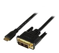 StarTech HDCDVIMM2M 2m Mini HDMI To DVI-D Cable - M/M
