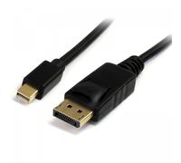 StarTech.com 2m (6ft) Mini DisplayPort to DisplayPort 1.2 Cable - 4K x 2K UHD Mini DisplayPort to DisplayPort Adapter Cable - Mini DP to DP Cable for Monitor - mDP to DP Converter Cord