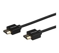 StarTech 2m Slim HDMI 2.0 Cable, 4K 60Hz, HDR10, Male to Male Gripping