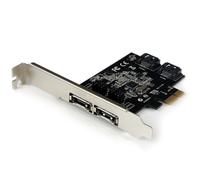 StarTech 2Port SATA III 6Gbps PCIe x1 SATA/eSATA Card, NCQ PEXESAT322I