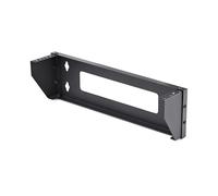 StarTech 2U Vertical Wall-Mount Bracket, 19in, 121lb, 55kg (RK219WALLV-N) | Open-frame bracket for servers and patch panels, EIA-310, Four keyholes, M5 cage nuts, Screws
