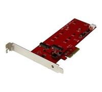 Startech 2X M.2 Sata Ssd Controller Card Pcie Pci Express M.2 Sata Iii Controlle