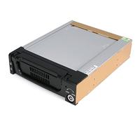 StarTech 3.5in SATA Rugged Mobile Rack Drawer, 5.25in (DRW150SATBK) | Removable hard drive bay, Single SATA drive, Front-accessible, Rugged heavy-duty aluminium caddy and bay, Key-lockable