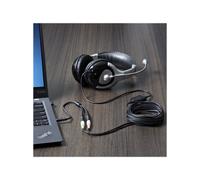 StarTech.com Headset adapter for headsets with separate headphone / microphone plugs - 3.5mm 4 position to 2x 3 position 3.5mm M/F