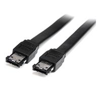 StarTech 3 feet Shielded External eSATA Cable M/M, Black