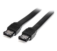 StarTech 3 feet Shielded External eSATA Cable M/M, Black 3 ft/1 m