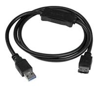 Startech 3 Ft Usb 3.0 To Esata Adapter 6 Gbps Usb To Hdd/Ssd/Odd Converter Hard