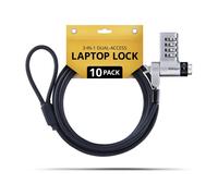 StarTech 3-in-1 Dual-Access Laptop Lock 6.6ft (2m) for Noble Wedge - Nano - K-Sl