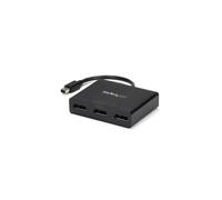 StarTech 3-port Multi Monitor Adapter in Black Startech Black