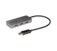 StarTech.com 3-Port MST Hub - DisplayPort to 3x HDMI Triple 4K 60Hz Monitors DP 1.4 Multi-Monitor Video Adapter 1ft (30cm) Built-in Cable USB Powered Windows Only