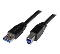 StarTech 30ft Active USB 5Gbps A to B Cable Male to Male USB3SAB10M