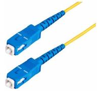 StarTech.com 30m (98.4ft) SC to SC (UPC) OS2 Single Mode Simplex Fiber Optic Cable 9/125m 40G/100G Bend Insensitive Low Insertion Loss LSZH Fiber Jumper Cord