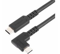 StarTech USB-C Cable RUSB31CC1MBR 3ft (1m) Rugged Right-Angle USB 3.2 Gen 2 10Gbps 100W PD 4K60Hz