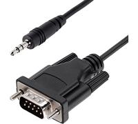 StarTech Serial Cable RS232 DB9 to 3.5mm (1m) - DB9 Male - 9M351M-RS232-CABLE