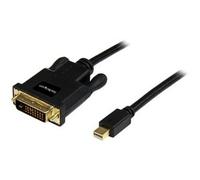 StarTech.com Mini DisplayPort to DVI Cable MDP2DVIMM3B – Passive mDP1.2 DVI-D 1080p – 3ft (0.9m)