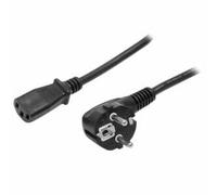 3m (10ft) Computer Power Cord, 18AWG, EU Schuko to C13 Power Cord, 250V 10A, Black Replacement AC Cord, TV/Monitor Power Cable