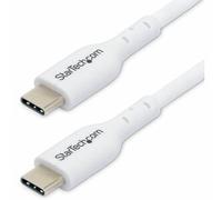 StarTech 3m/10ft USB-C to USB-C Charging Cable, 60W PD, White (USB2CC3MWHE)