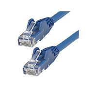StarTech Ethernet Cable 3m CAT6 LSZH 10Gbps 650MHz 100W PoE RJ45 UTP Blue (N6LPATCH3MBL)