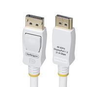 StarTech.com 10ft White Vesa Certified DisplayPort 1.2 Cable with Latches