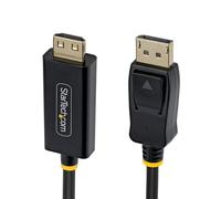 StarTech DisplayPort to HDMI Adapter Cable 3m, Gripping HDMI Connector, 4K@60 / 1440p@120, HDR, Uni-Directional Cord For Desktop, Lenovo, Dell, HP