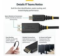 Startech - Adapter Cable - Usb-C Male To Hdmi Male - 3 M - Black - .. AC-HSE NEW