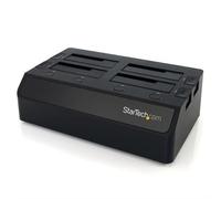 StarTech 4-Bay USB 3.0 to SATA Hard Drive Docking Station, USB Hard Drive Doc...