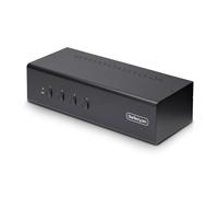 StarTech.com 4-Port Dual-Monitor DisplayPort KVM Switch 4K60Hz, 2x USB 5Gbps, TAA