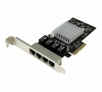 Startech 4-Port Gigabit Ethernet Network Card Pci Express Intel I350 Nic Quad Po