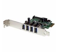 StarTech.com 4 Port PCI Express PCIe SuperSpeed USB 3.0 Controller Card Adapter with UASP - SATA Power