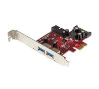 StarTech 4 Port PCI Express USB 3.0 Card - 5Gbps - 2 External & 2 Internal - ...