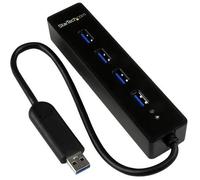 STARTECH - 4 Port Portable USB 3.0 Hub - Bus Powered