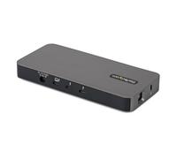 StarTech 4-Port Thunderbolt 5 Hub, 80/120Gbps, 8K 60Hz (303UE-TB5-HUB) | TB4 and USB4, 4K 144Hz, 140W PD, USB-A 10Gbps, MacBook M5 Pro M5 Max, Thunderbolt Share KVM, VESA mount