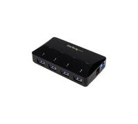 StarTech.com 4-Port USB 3.0 Hub plus Dedicated Charging Port - 1 x 2.4A Port~4-Port USB 3.0 Hub (5Gbps) plus Dedicated Charging Port - 1 x 2.4A Port