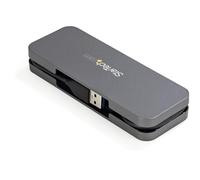 StarTech.com 4 Port USB 3.0 Hub - USB-A to 4x USB-A - SuperSpeed 5Gbps Portable USB 3.1 Gen 1 Type-A Hub - USB Bus Powered - Laptop/Desktop USB Hub with Long Cable 28cm & Cable Management~4 Port USB 3.0 Hub - USB-A to 4x USB-A - SuperSpeed 5Gbps Portable