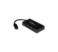 StarTech.com 4-Port USB-C Hub - USB-C to 1x USB-C and 3x USB-A - USB 3.0 Hub~4-Port USB-C Hub - USB-C to 1x USB-C and 3x USB-A - USB 3.0 Hub - 5Gbps
