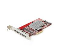 StarTech 4-Port USB-A 10Gbps PCIe Card (P10Q4A-USB-CARD) | 4x Independent USB 3.2 Controllers, PCI Express 3.0 Expansion Card