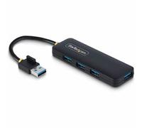 StarTech.com 4-Port USB-A Hub 5Gbps Bus Powered Small Travel Mini USB Hub Multi-Port USB 3.0 Splitter Portable USB Hub Overcurrent Protection (OCP)