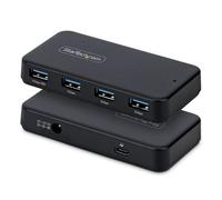 Startech 4-Port Usb-A Hub 5Gbps Self-Powered 2-In-1 Usb-C And Usb-A Host Cable 1