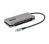 StarTech 4-Port USB-C Hub with 3x USB-C and 1x USB-A, 10Gbps (HB31CM1A3CB) | USB 3.2 Gen 2 10Gbps USB Powered portable splitter, 15W shared, 12.6in 32cm wrap-around cable, OS independent