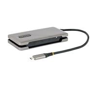 StarTech.com 4-Port USB-C Hub, 4x USB-C Ports, USB 3.2 Gen 2 (10Gbps) - Portable USB C Hub with 100W Power Delivery Pass-Through - USB Type C Hub w/ 12.6in/32cm Wrap-Around Cable