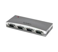 STARTECH - 4 Port USB to RS232 9 Way Serial Adaptor