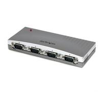 StarTech 4 Port USB to RS232 Serial DB9 Adapter Hub - TAA