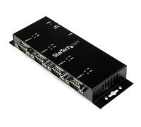 Startech 4 Port Usb To Serial Rs232 Adapter Wall Mount Din Rail Com Port Retenti