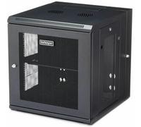 StarTech.com 12U 19" Wall Mount Network Cabinet - 20" Deep 4 Post Hinged Locking IT Computer Equipment Enclosure w/Shelf - Flexible Vented Switch Depth Data Rack Cisco 3850, 2960 Series