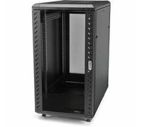 StarTech.com 32U 19" Server Rack Cabinet - Adjustable Depth 6-32" - Flat Pack - Lockable 4-Post Network/Data/AV Equipment Rack Enclosure with Glass Door & Casters - 1763lb/800kg Capacity