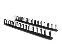 StarTech.com Vertical Cable Organizer with D-Ring Hooks - 0U - 6 ft.
