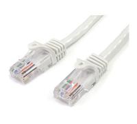 StarTech Cat5e Patch Cable With Snagless RJ45 Connectors 2M White