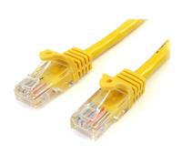 StarTech.com Cat5e Patch Cable with Snagless RJ45 Connectors - 2m Yellow
