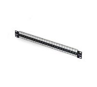 StarTech 48-Port 1U Blank Keystone STP Patch Panel (C6PANELSTP481U)
